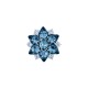 Брошь Звезда Zircon Fiore Luna XR14178A2 BL/S