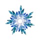 Брошь ОРЕОЛ Zircon+crystal