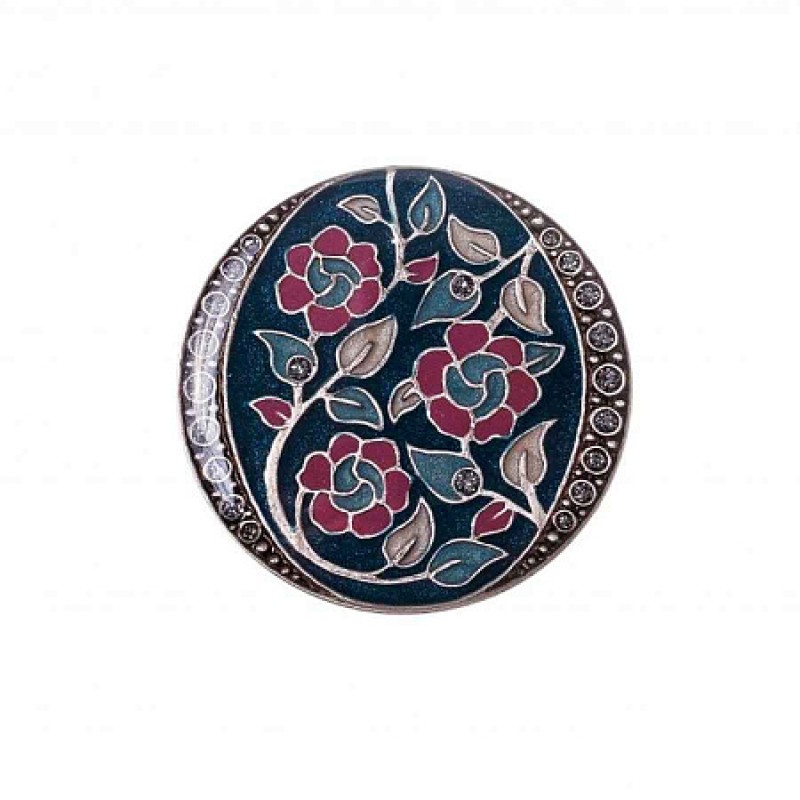 Брошь Цветы Clara Bijoux F77091 G