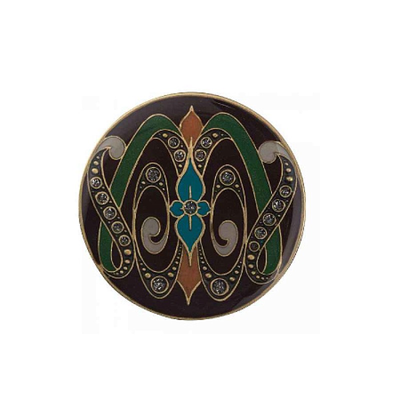 Брошь Калейдоскоп Clara Bijoux F44177-7 BR