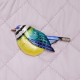 Брошь Птичка синичка Shadore XZ1241.23 BL/S