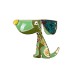 Брошь Собака хаки Shadore XZ2291.19 G/G