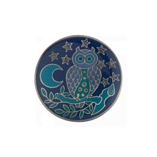 Брошь Сова Clara Bijoux F25158-8 BL