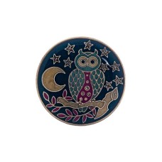 Брошь Сова Clara Bijoux F25154-14 BL