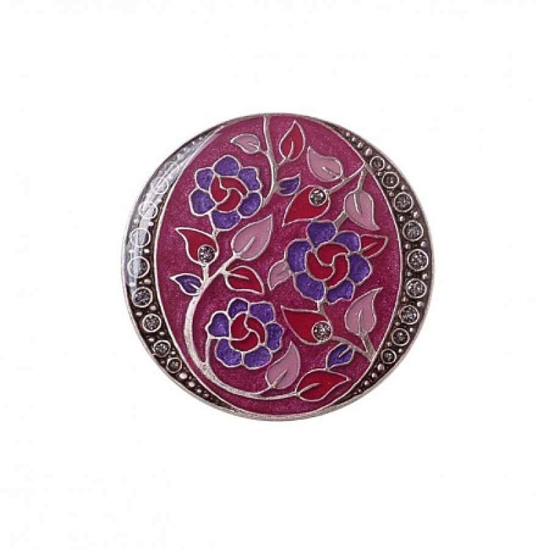 Брошь Цветы Clara Bijoux F77098 V